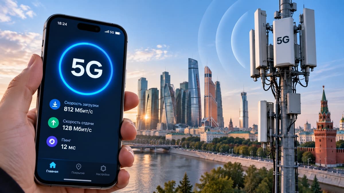 Сеть 5G запустили в России: где работает, какая скорость и как подключить
