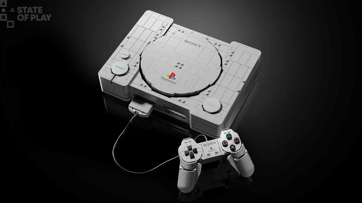 LEGO выпустит копию первой PlayStation: консоль из 1911 деталей появится в 2026 году